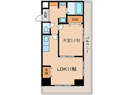 第3さくらマンション【7階】の間取り