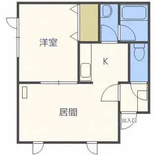 青葉ローマンヒルハイツ【201号室】の間取り