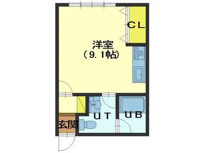 ワイズリーレジデンスⅥ【210号室】の間取り