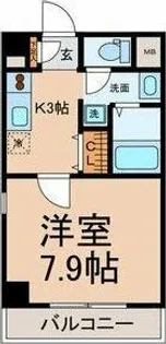 愛知県名古屋市中川区五月通3丁目【マンション】の間取り