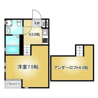 ラ・カーサ・ミーア【1階】の間取り