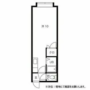 フロンティアK3【3階】の間取り