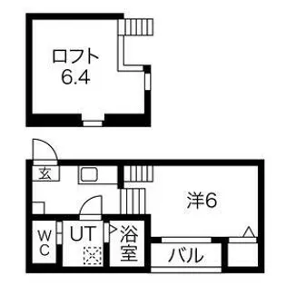 MONO Parks 東大曽根【1階】の間取り