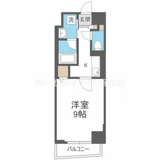 SK江坂【8階】の間取り