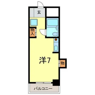 第20オーシャンプラザ【2階】の間取り