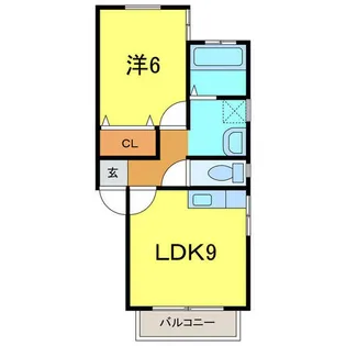 エースメゾン【1階】の間取り