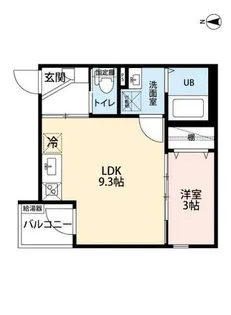 CRASTINE豊が丘【3階】の間取り
