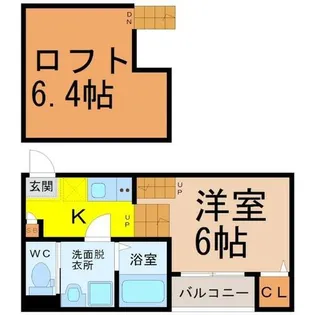 MONOParks東大曽根【1階】の間取り