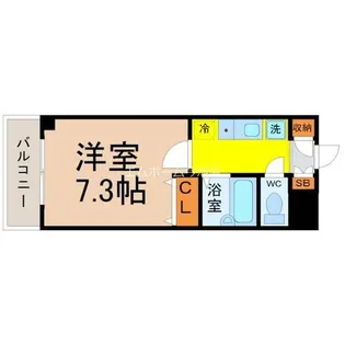 クレストステージアスカ【9階】の間取り