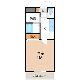 サンシャインあおみ【202号室】の間取り