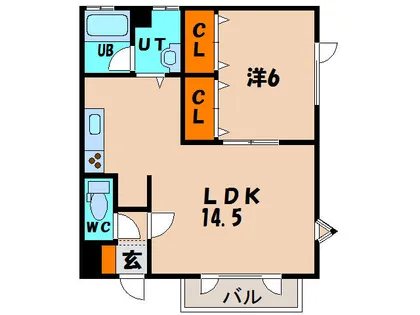 SKマンション【201号室】の間取り