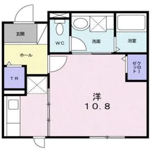 パシフィックヒルズ函館【202号室】の間取り