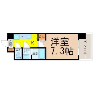 S-FORT大須観音【14階】の間取り