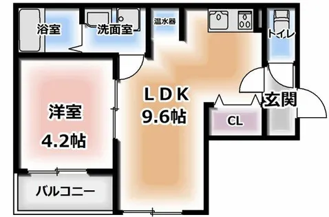 STAR MAISON 寝屋川【3階】の間取り