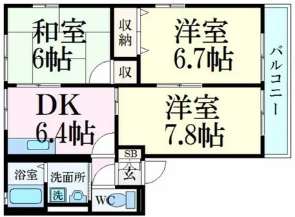 Maison Kurazo【1階】の間取り