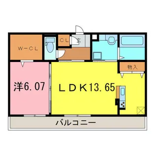 シャイニー花ノ樹【3階】の間取り