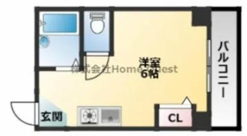 EST横沼【2階】の間取り