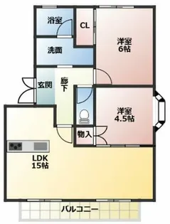 プチメゾン【2階】の間取り