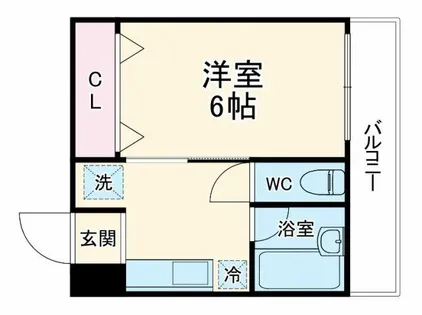 ネクスプロス天六【3階】の間取り