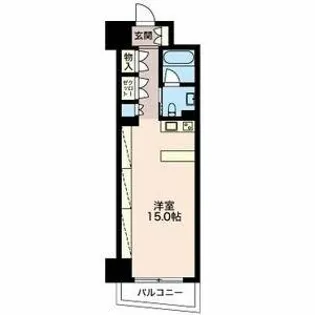 LaSante葵【10階】の間取り