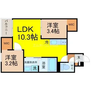 (仮称)REGALEST上飯田4【3階】の間取り