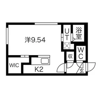 ブランコ新札幌【5階】の間取り