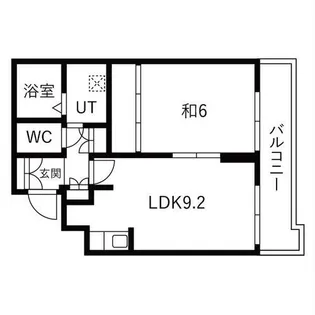 リバーサイドヒルズ西岡公園【101号室】の間取り