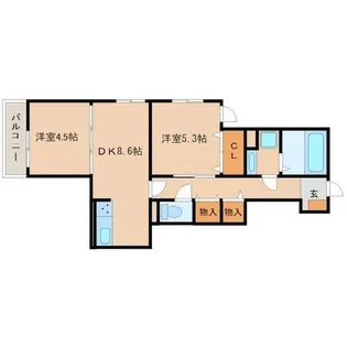 House of grace(ハウスオブグレイス)【3階】の間取り
