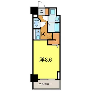 S-RESIDENCE安城adorable【6階】の間取り