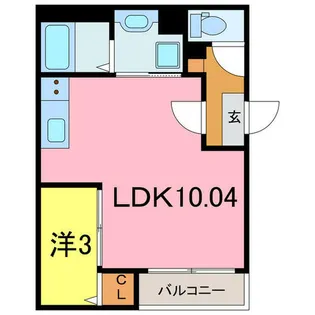 Jack daito Ⅰ【3階】の間取り