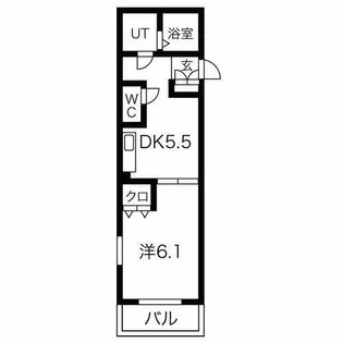 La Verite ノムラⅡ【2階】の間取り