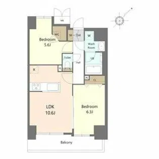 S-RESIDENCE大曽根bresa【2階】の間取り