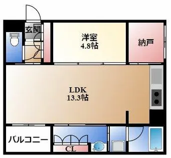 パークホームズ覚王山 EAST【3階】の間取り