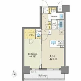 アデグランツ上前津【10階】の間取り