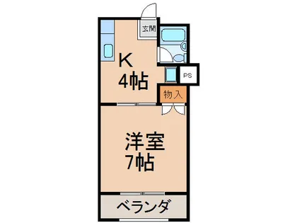 パレス【2階】の間取り