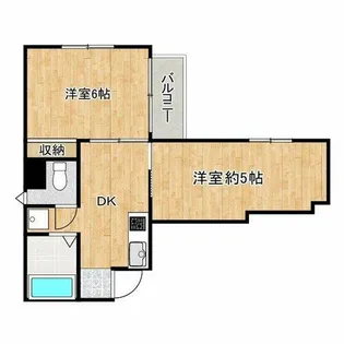 メゾンクレールつかさ【3階】の間取り