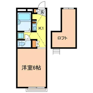 ブルーマカロン汐ノ宮【2階】の間取り