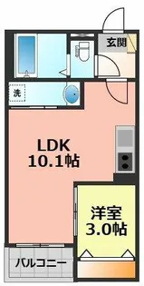 Jack hirade1【1階】の間取り