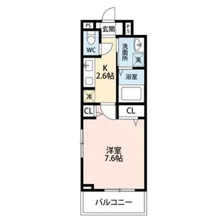 ヒカルサ 小牧田県ウエスト【2階】の間取り
