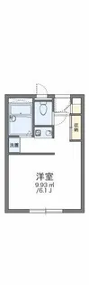 レオパレス中井町5【1階】の間取り
