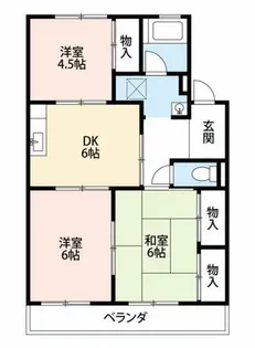 サクセスすずき【2階】の間取り