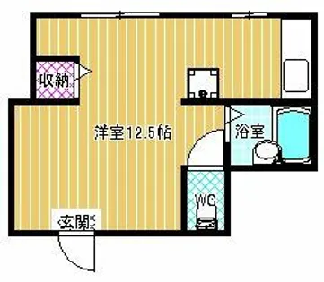 エルヴェウエダ【1階】の間取り