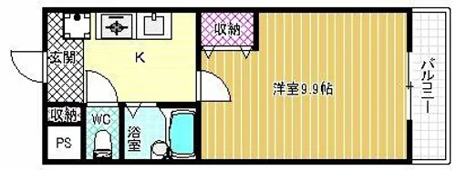 桜ヶ丘晴楽館【3階】の間取り