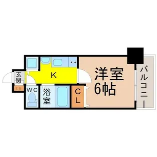 プレサンス名古屋STATIONザ・シティ【2階】の間取り