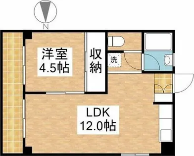 タマキビル【2階】の間取り