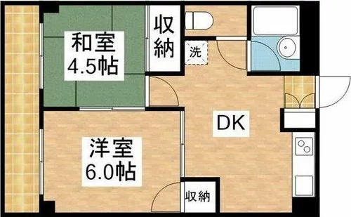 タマキビル【3階】の間取り