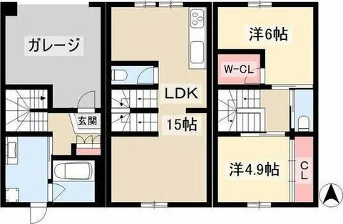 WELLNEST ROOM吹上【1階】の間取り