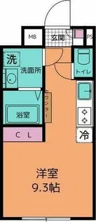 グランイニシオ徳川【203号室】の間取り