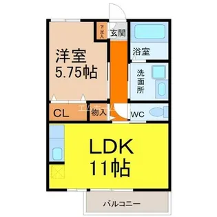 ロコ光【1階】の間取り