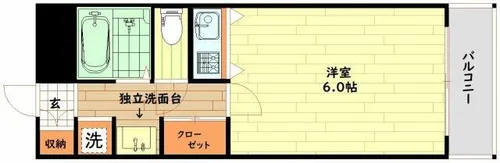 ラパンジール塚本【3階】の間取り